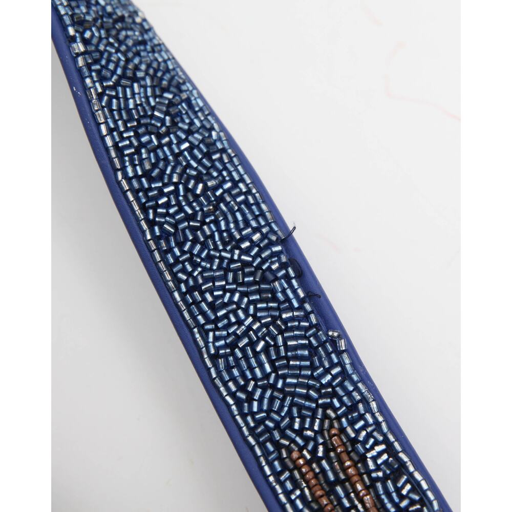 Staud Blue Tommy Beaded Handbag - Picture 7 of 10